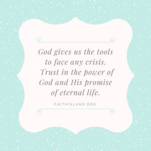 God gives us the tools - Faithisland
