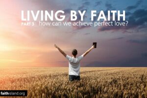Living by faith
