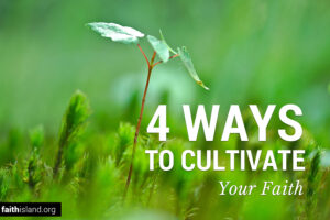 Four ways to cultivate your faith