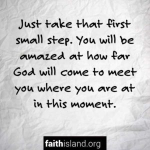 God is not affected by who we are right now