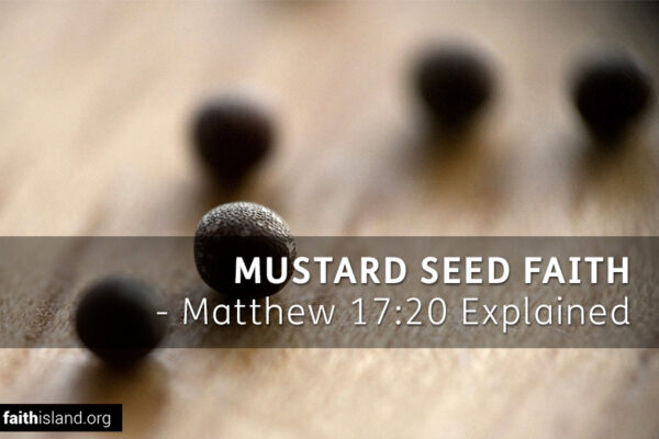Mustard Seed Faith - Matthew 17:20 explained