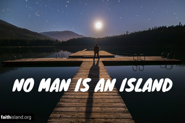 No man is an island