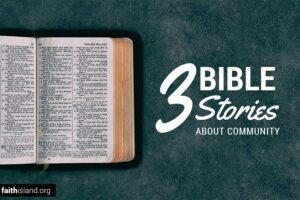 3 Bible verses about community