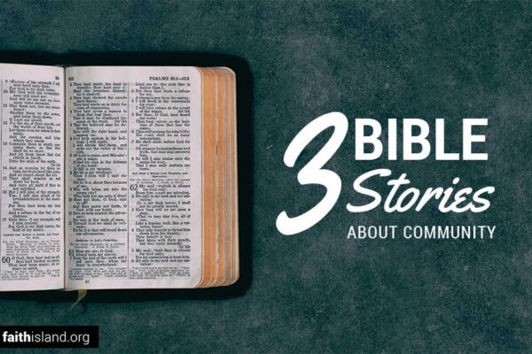 3 Bible verses about community